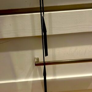 Kendra scott gun metal necklace